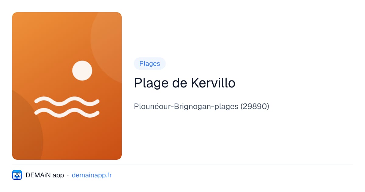 Plage de Kervillo — Plounéour-Brignogan-plages