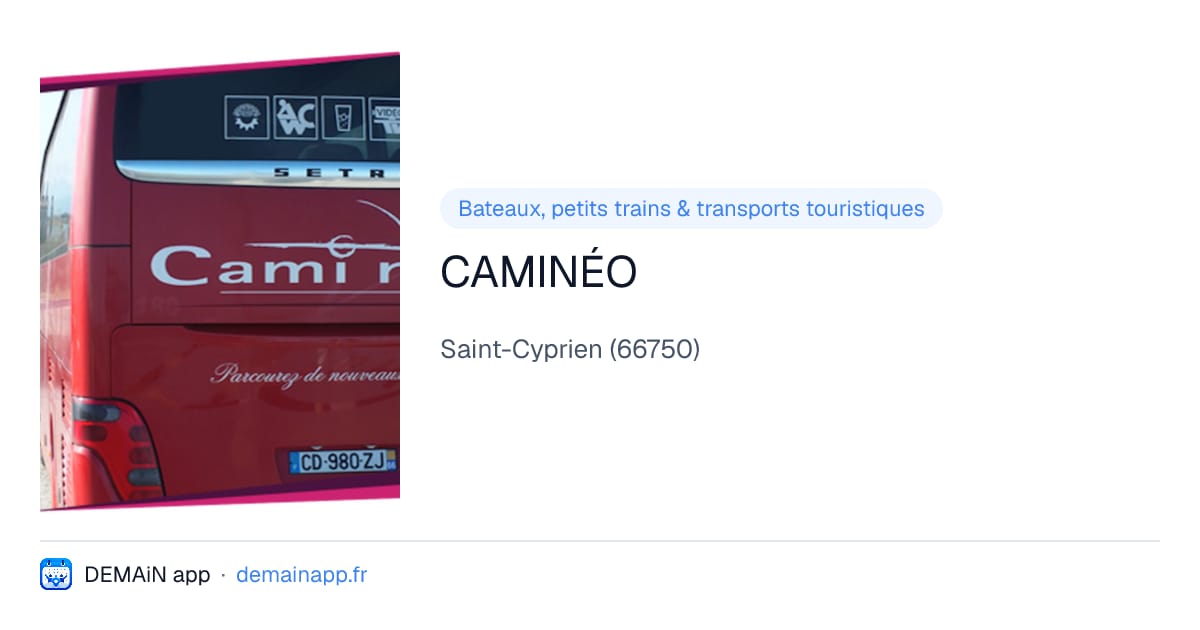 CAMINÉO — Saint-Cyprien