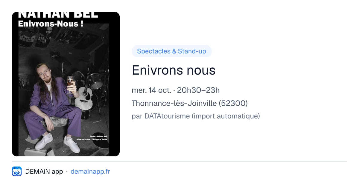 Enivrons nous — Thonnance-lès-Joinville