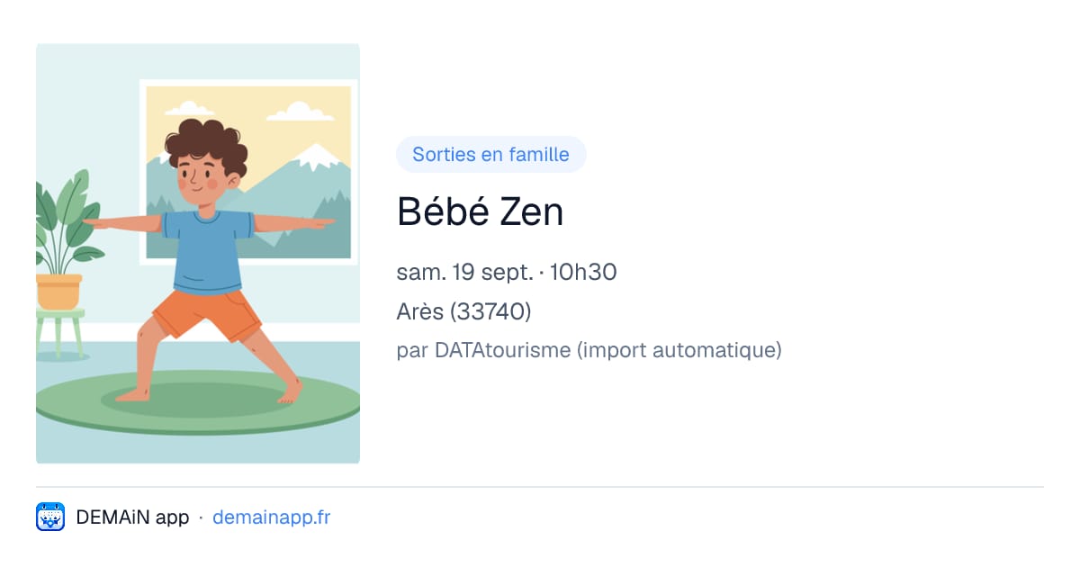 Bébé Zen — Arès