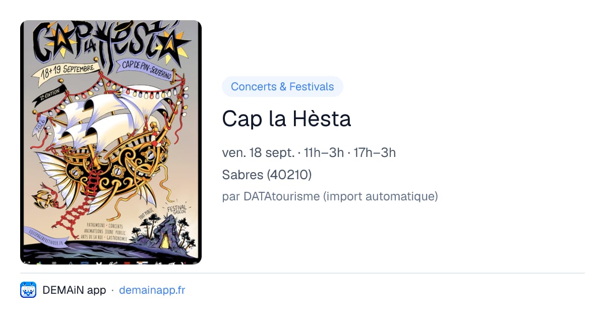 Cap la Hèsta — Sabres