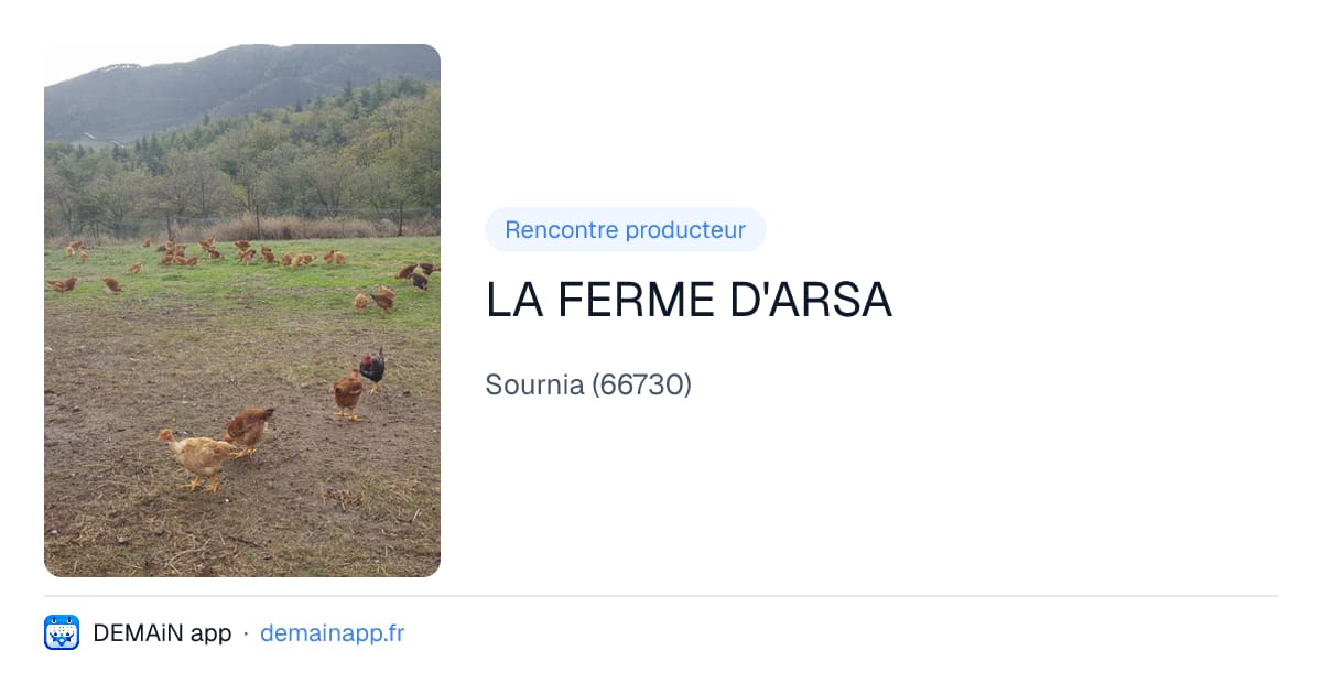 LA FERME D'ARSA — Sournia