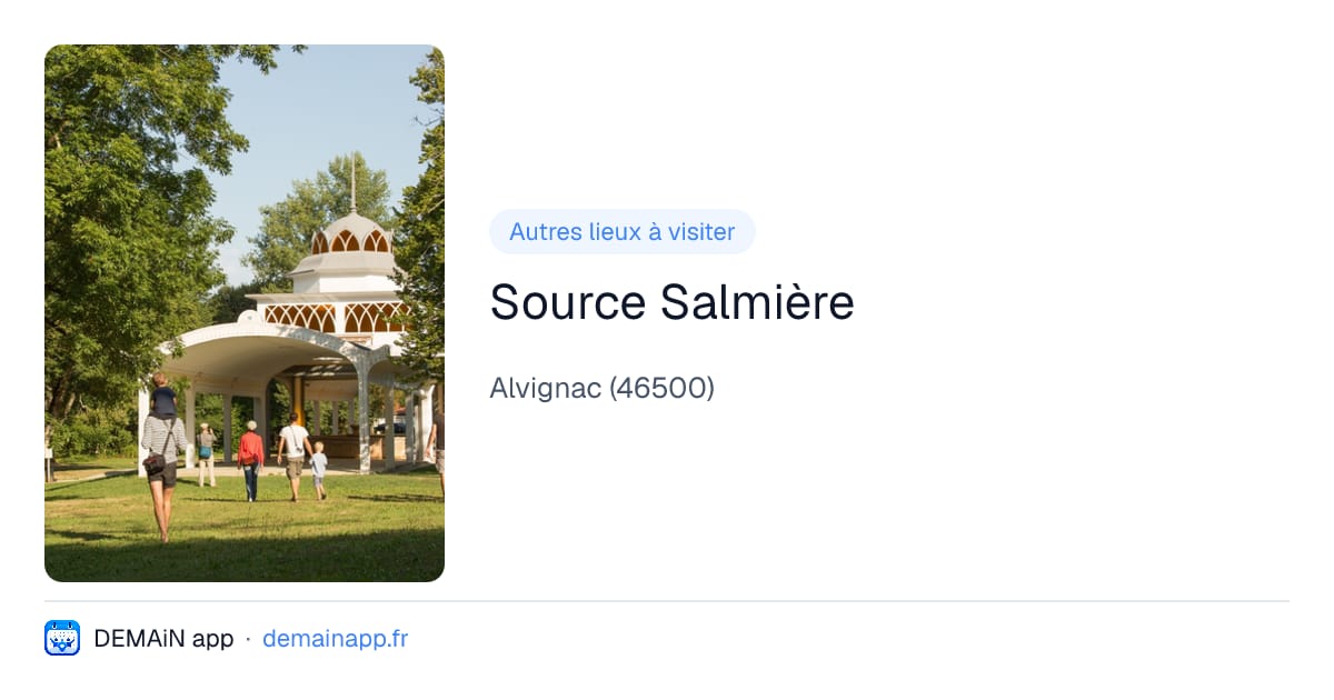 Source Salmière — Alvignac