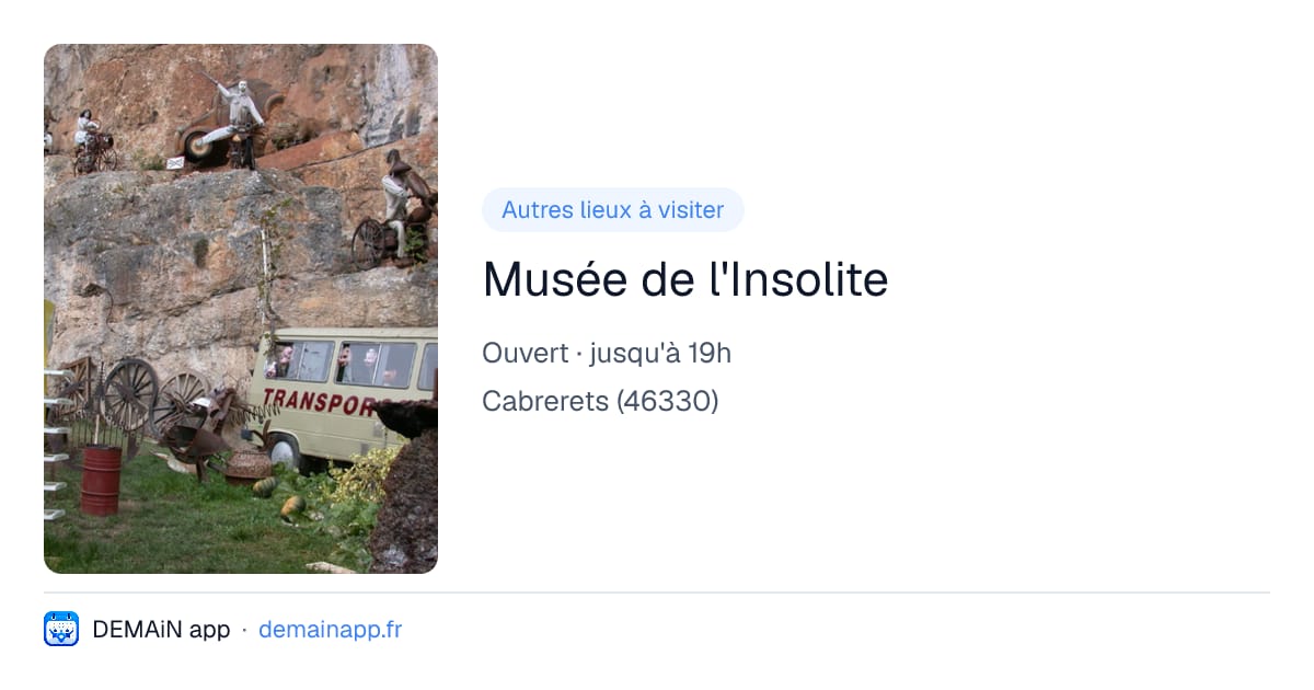 Musée de l'Insolite — Cabrerets