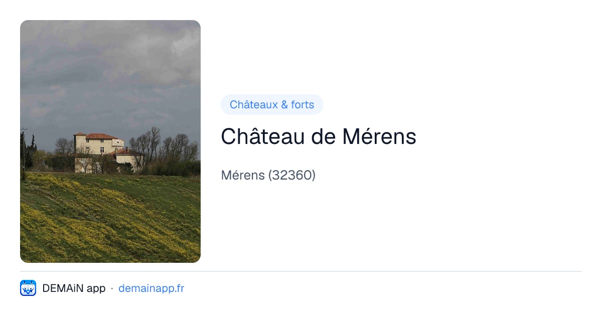 Château de Mérens — Mérens