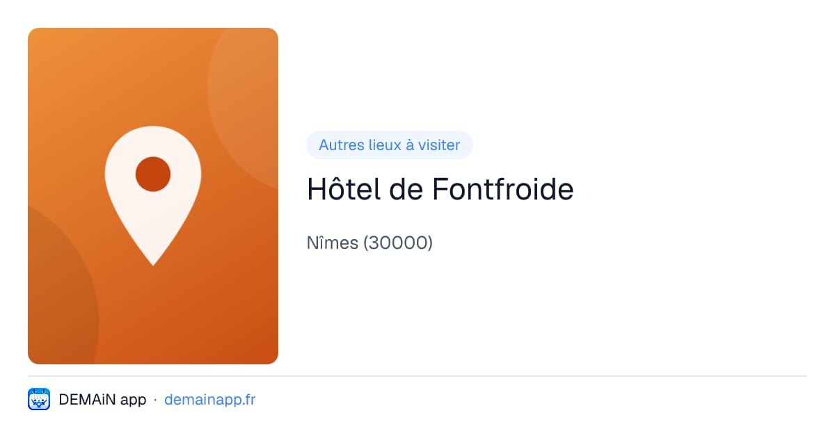 Hôtel de Fontfroide — Nîmes
