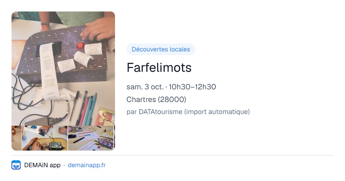 Farfelimots — Chartres