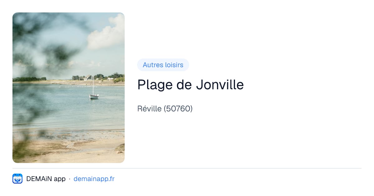 Plage de Jonville — Réville