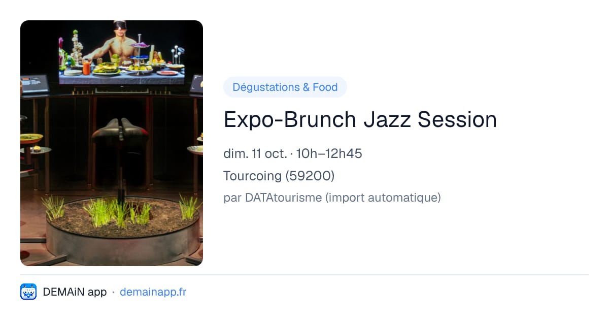 Expo-Brunch Jazz Session — Tourcoing