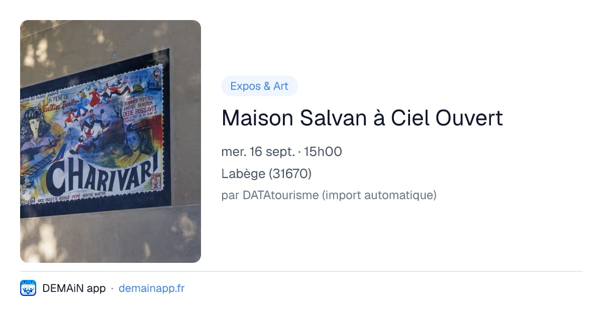 Maison Salvan à Ciel Ouvert — Labège