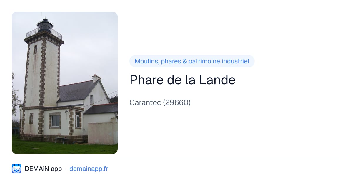 Phare de la Lande — Carantec