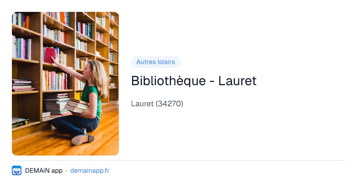 Bibliothèque - Lauret — Lauret