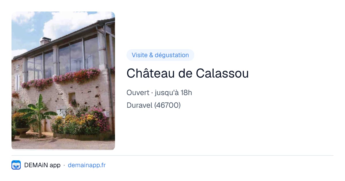 Château de Calassou — Duravel