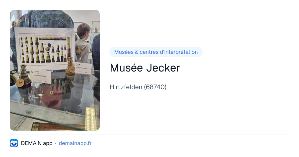 Musée Jecker — Hirtzfelden