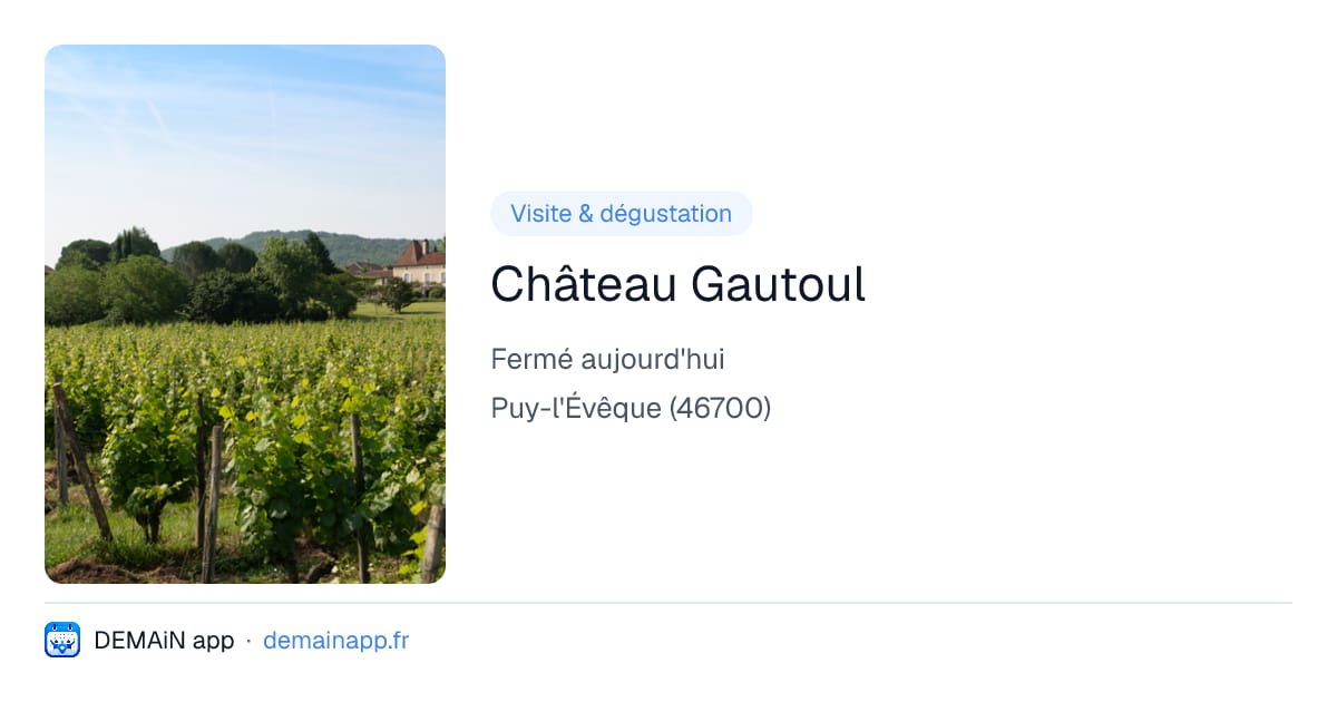 Château Gautoul — Puy-l'Évêque