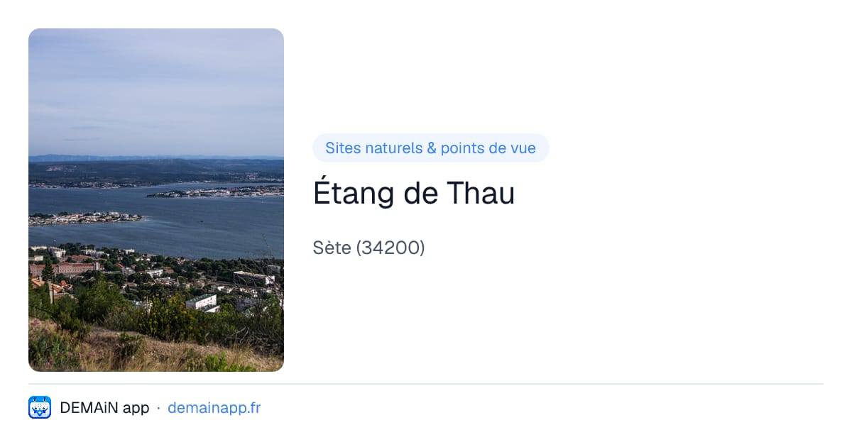Étang de Thau — Sète