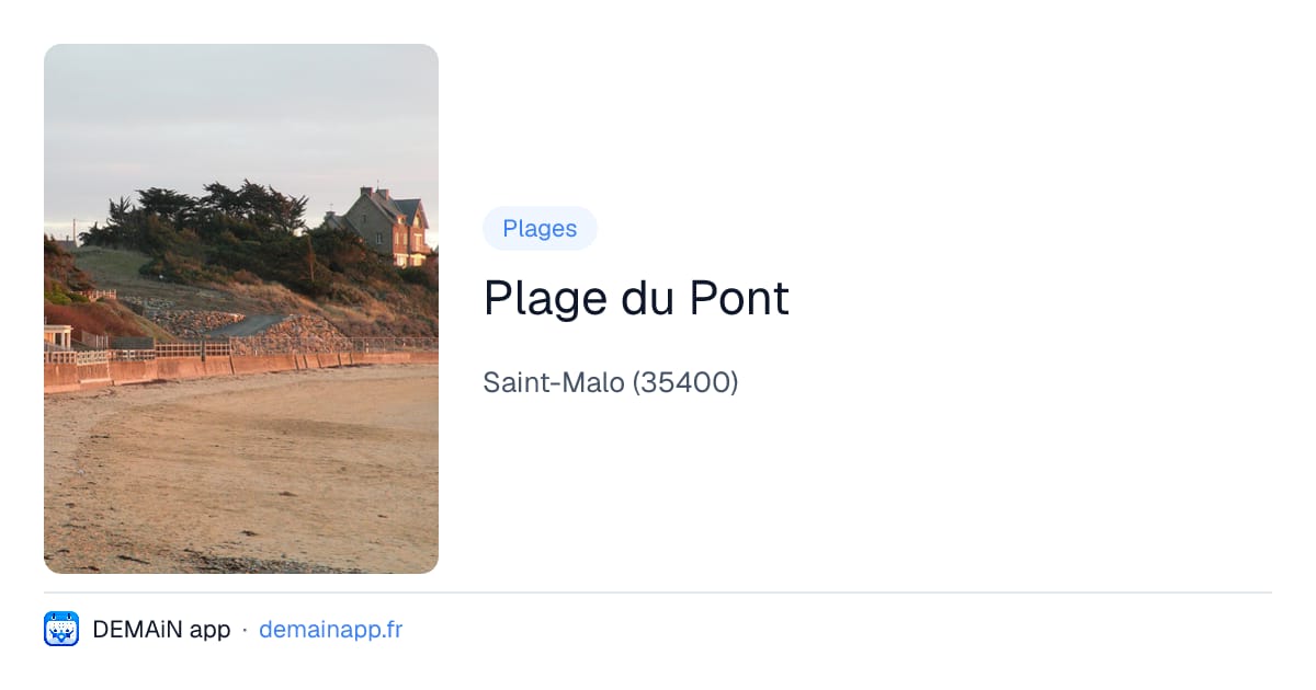 Plage du Pont — Saint-Malo