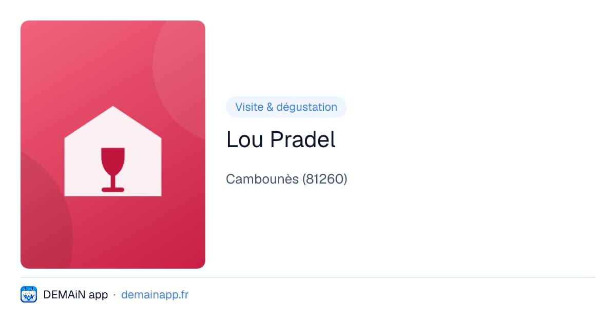 Lou Pradel — Cambounès