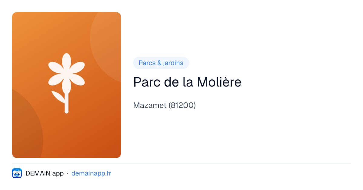 Parc de la Molière — Mazamet