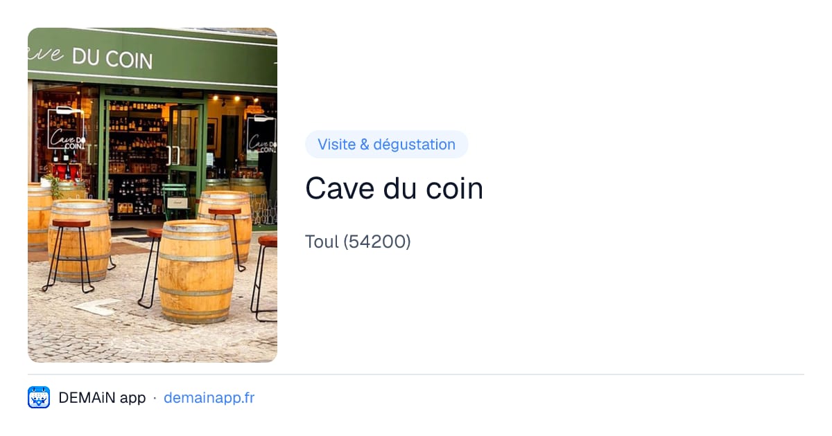 Cave du coin — Toul