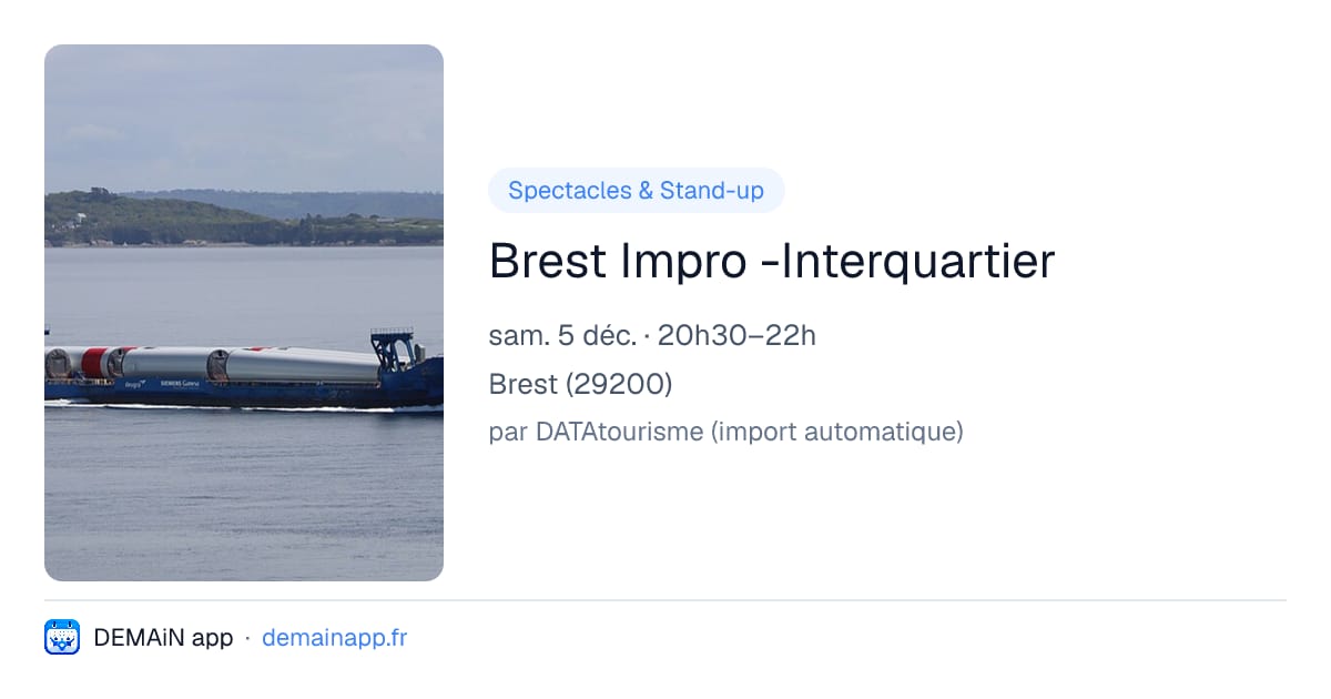 Brest Impro -Interquartier — Brest