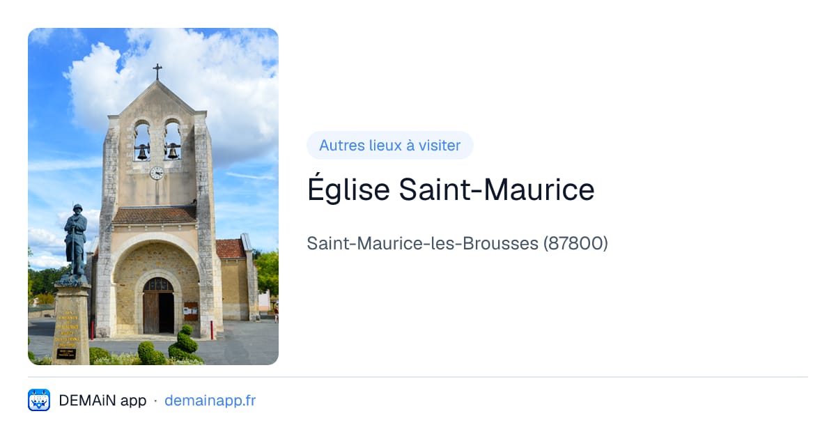 Église Saint-Maurice — Saint-Maurice-les-Brousses