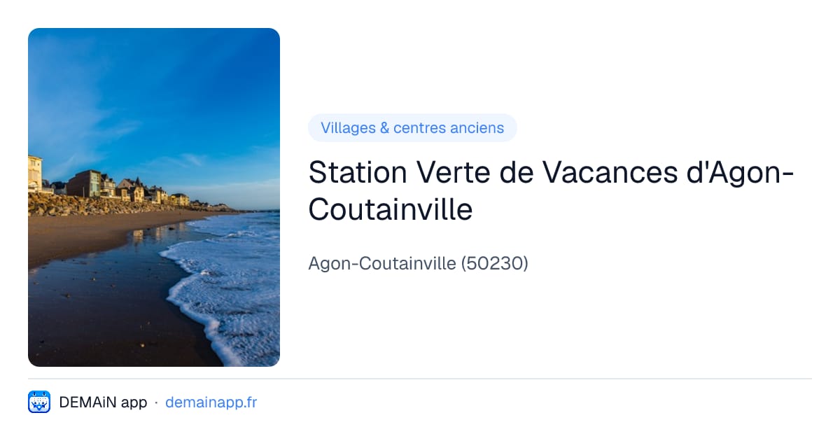 Station Verte de Vacances d'Agon-Coutainville — Agon-Coutainville