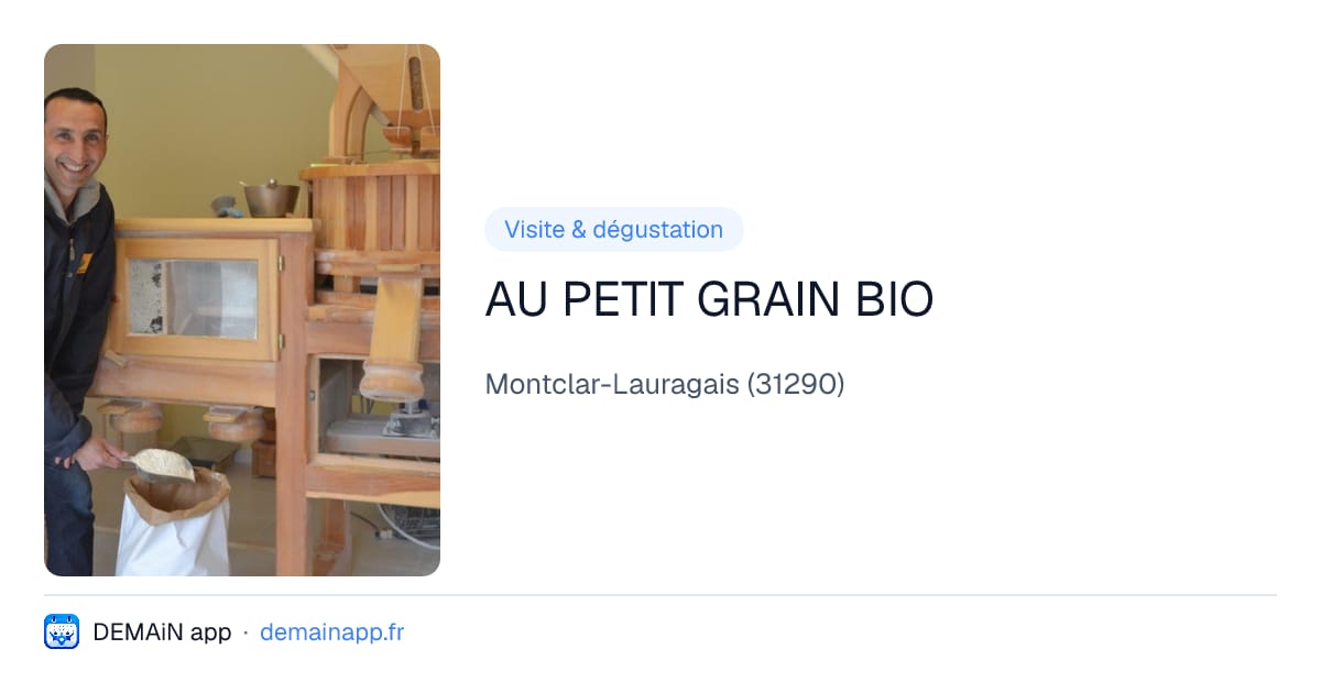 AU PETIT GRAIN BIO — Montclar-Lauragais