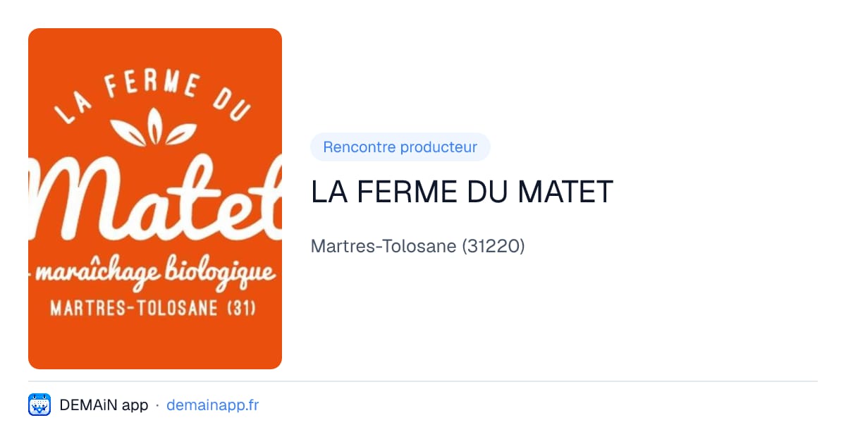 LA FERME DU MATET — Martres-Tolosane
