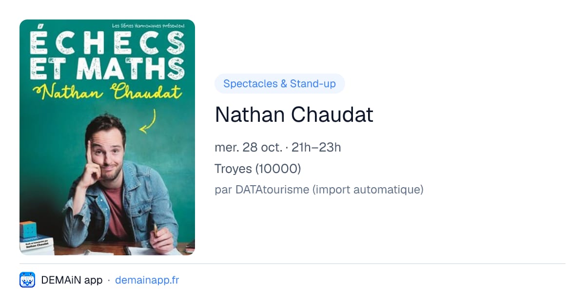Nathan Chaudat — Troyes