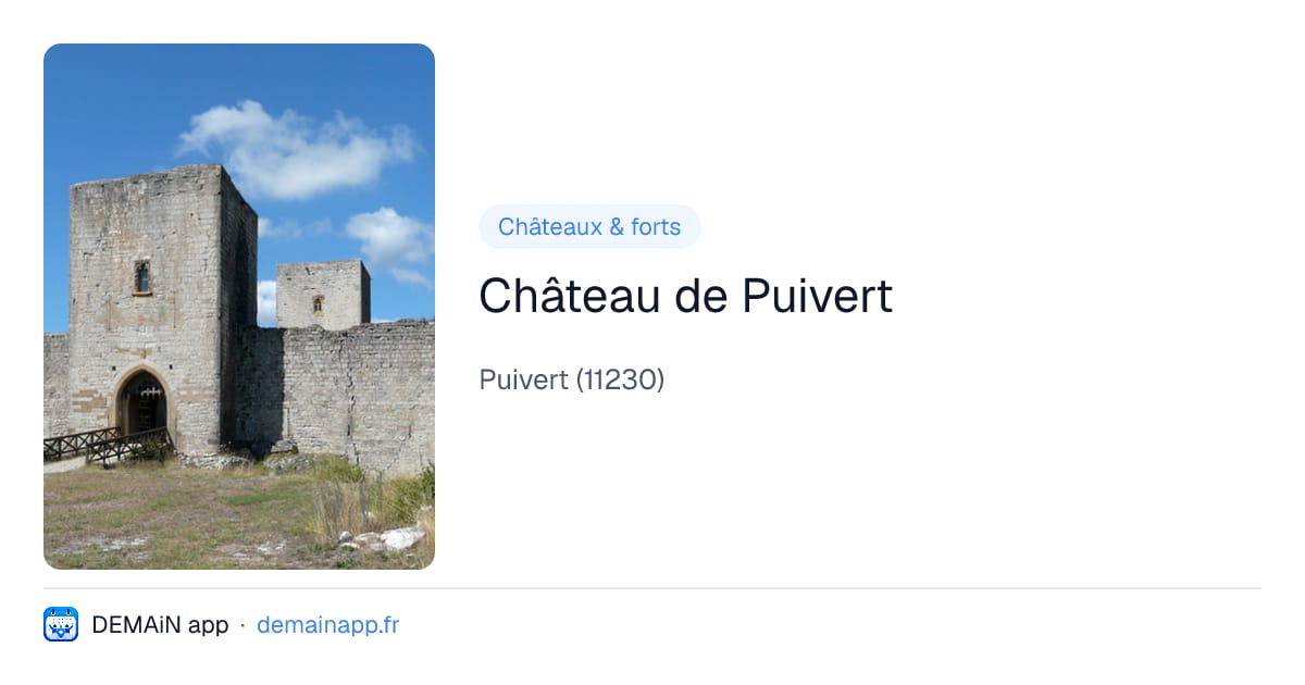 Château de Puivert — Puivert