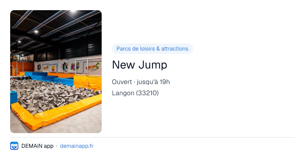 New Jump — Langon