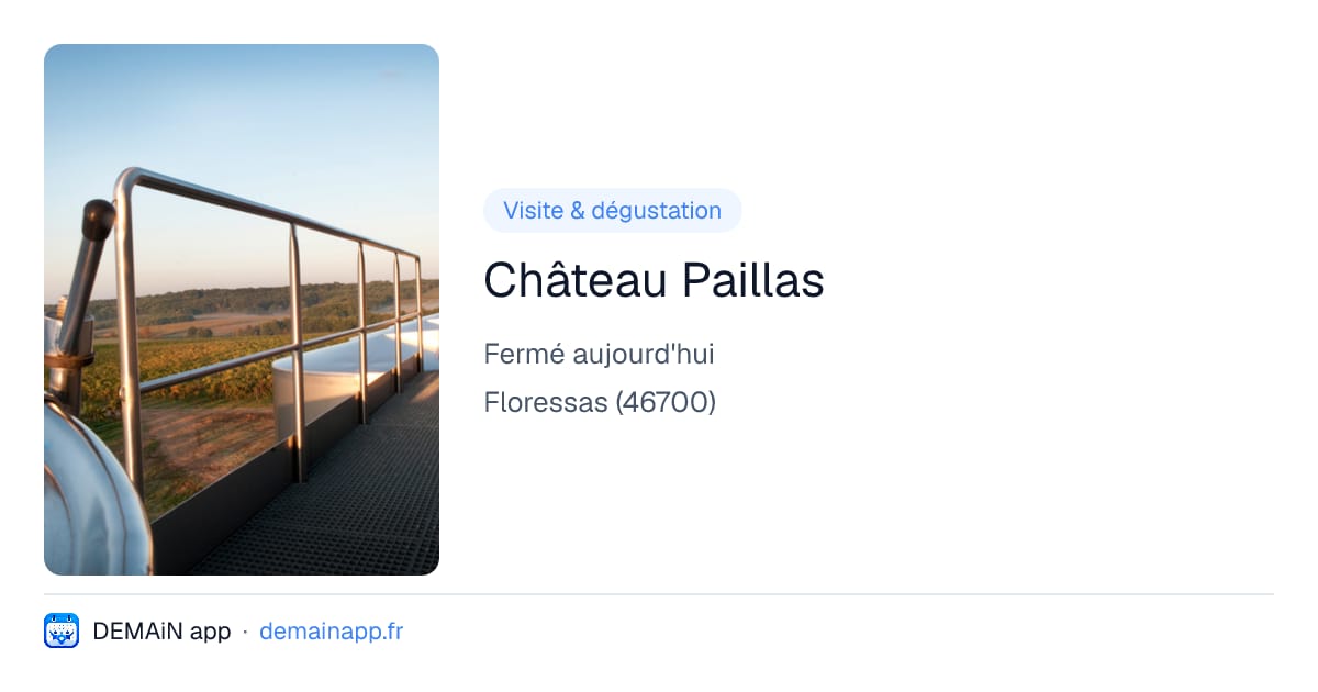 Château Paillas — Floressas