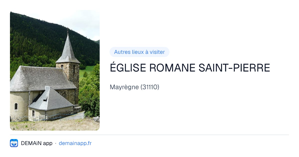 ÉGLISE ROMANE SAINT-PIERRE — Mayrègne