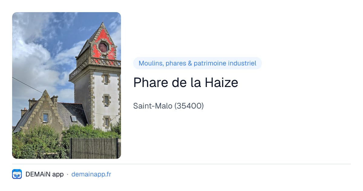 Phare de la Haize — Saint-Malo