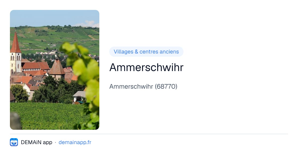 Ammerschwihr — Ammerschwihr