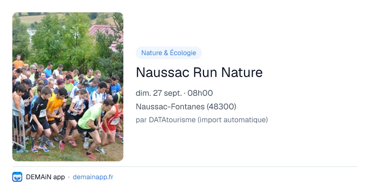 Naussac Run Nature — Naussac-Fontanes