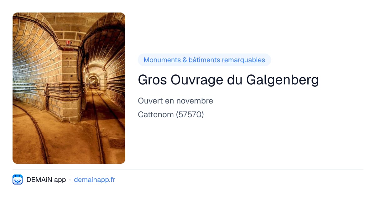 Gros Ouvrage du Galgenberg — Cattenom
