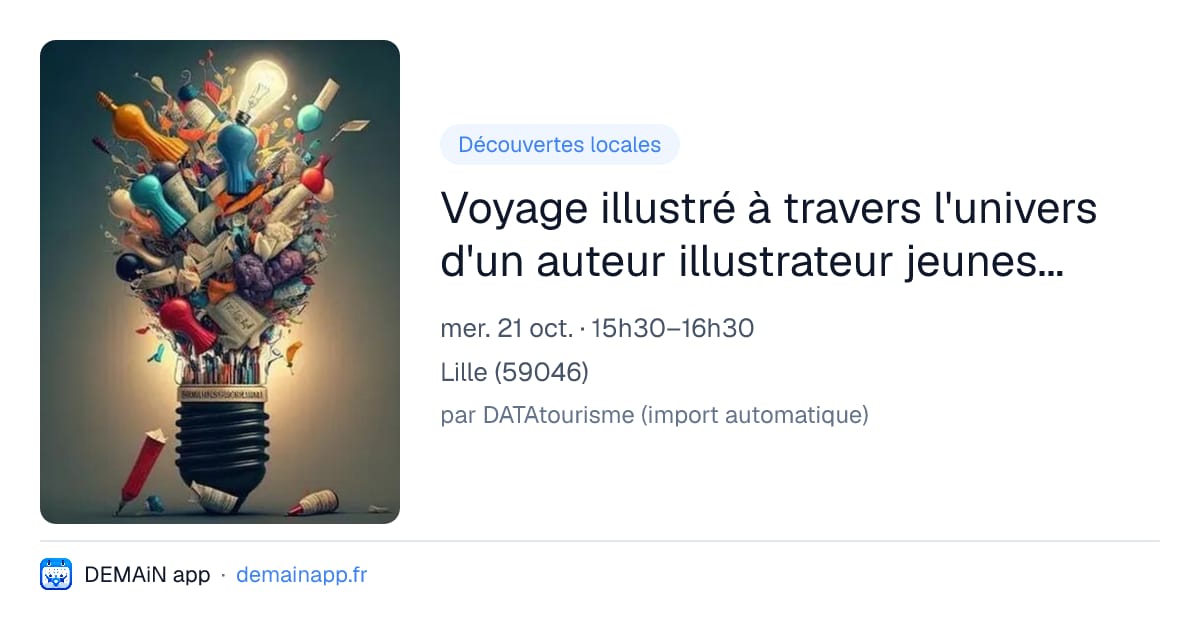 Voyage illustré à travers l'univers d'un auteur illustrateur jeunesse Haughton, Chris — Lille