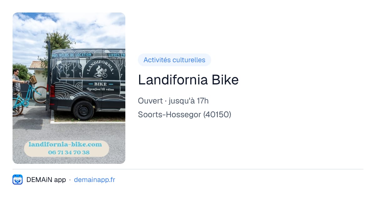 Landifornia Bike — Soorts-Hossegor