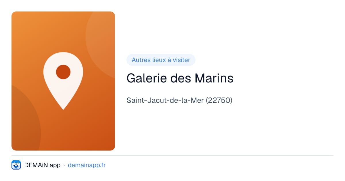 Galerie des Marins — Saint-Jacut-de-la-Mer