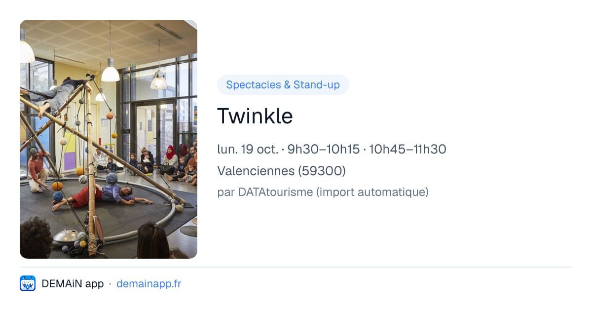 Twinkle — Valenciennes