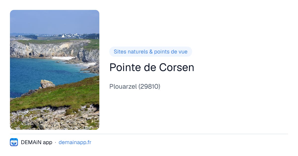 Pointe de Corsen — Plouarzel
