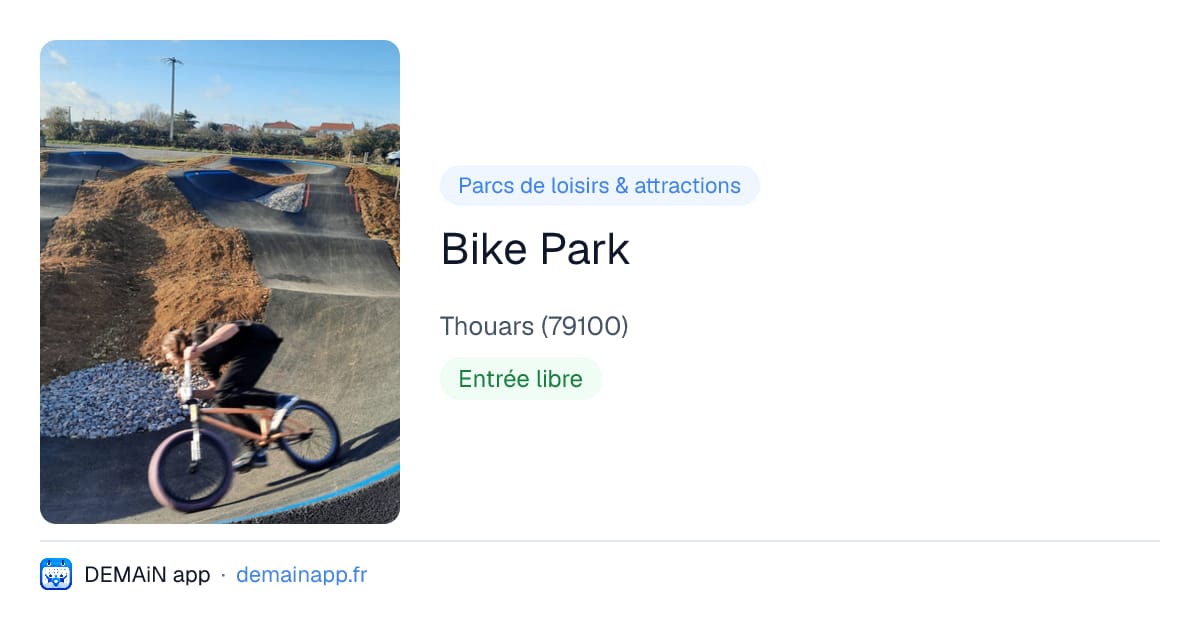 Bike Park — Thouars