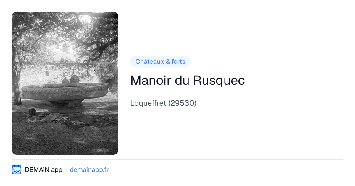 Manoir du Rusquec — Loqueffret