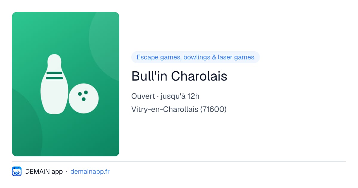 Bull'in Charolais — Vitry-en-Charollais
