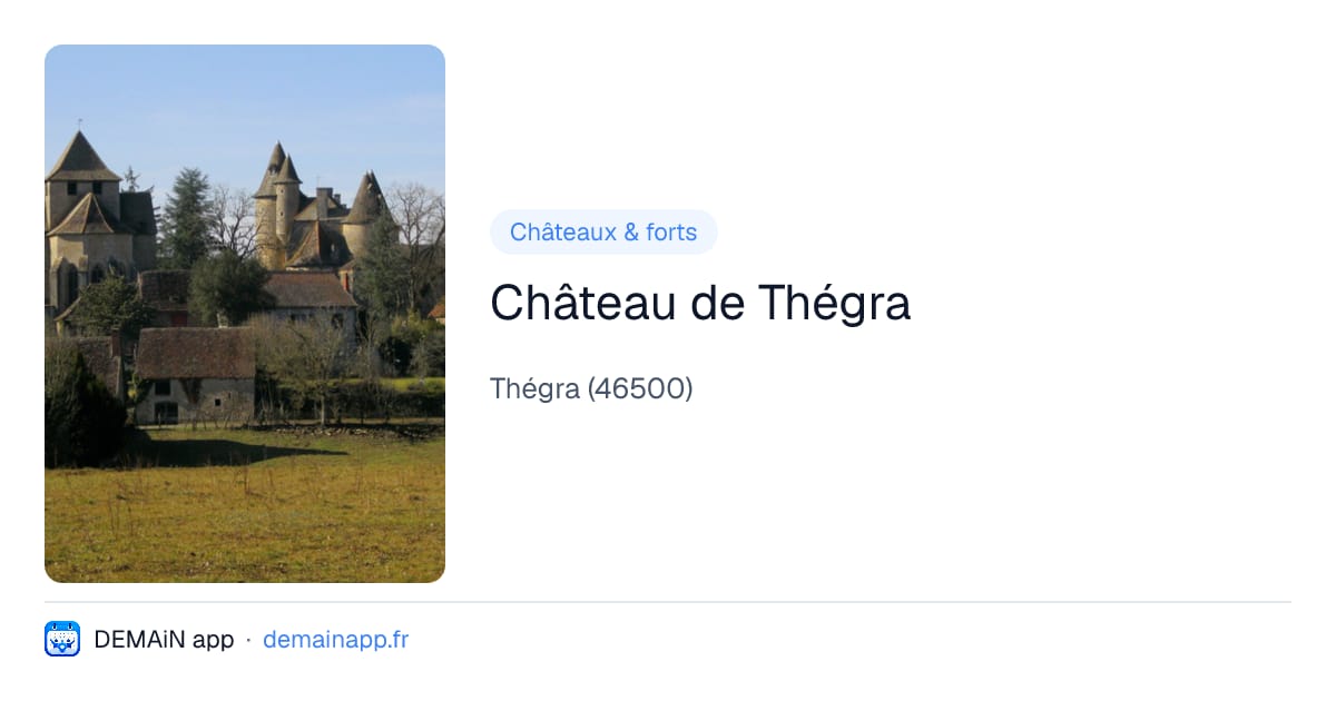 Château de Thégra — Thégra