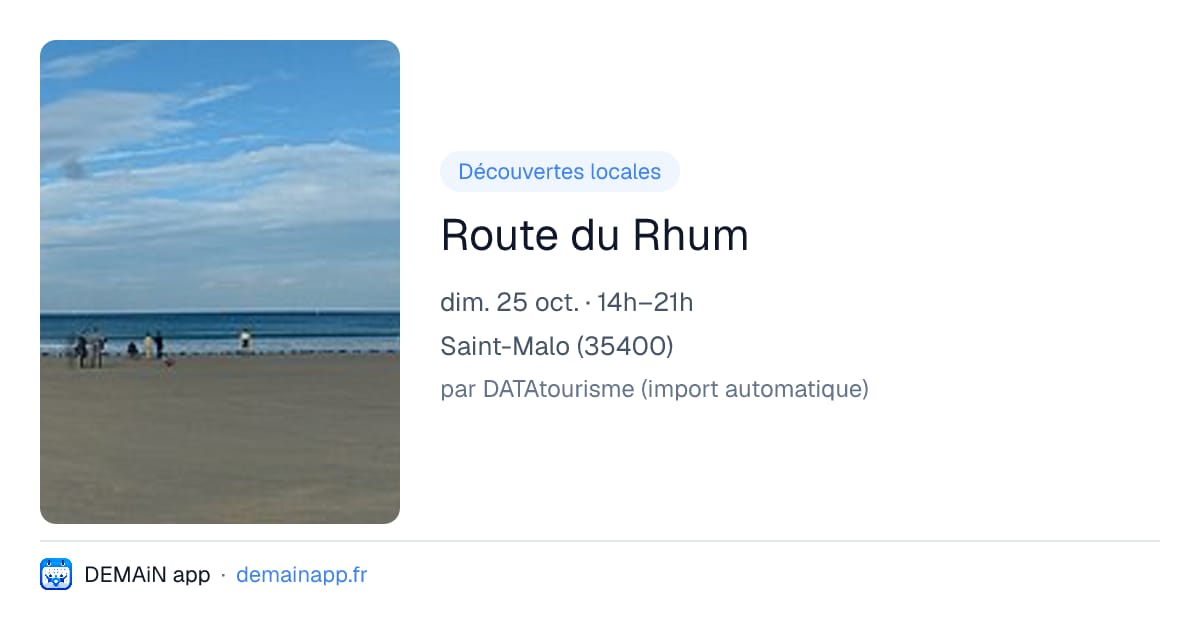 Route du Rhum — Saint-Malo