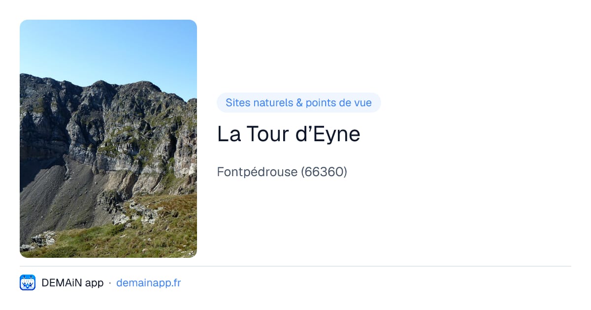 La Tour d’Eyne — Fontpédrouse