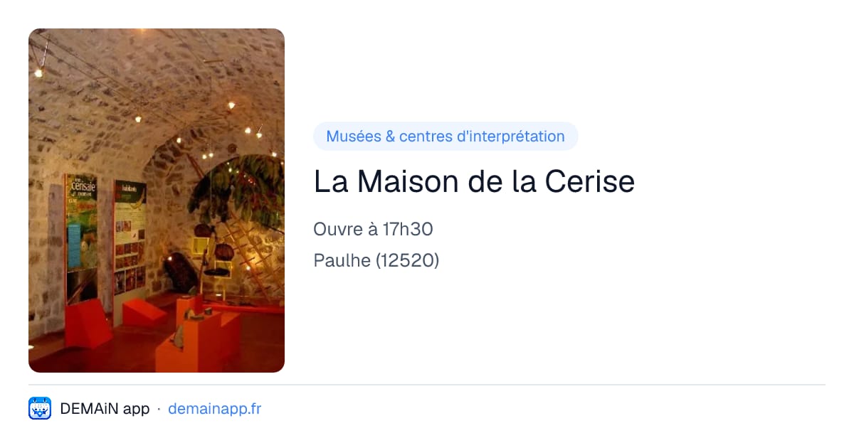 La Maison de la Cerise — Paulhe